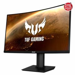 ASUS TUF GAMING VG32VQR 31,5 VA KAVISLI FREESYNC 2560x1440 1MS(MPRT) 165HZ DP HDMI MM VESA 3YIL EYECARE FLICKER-FREE DUSUK MAVI ISIK YÜKSEKLİK AYARI