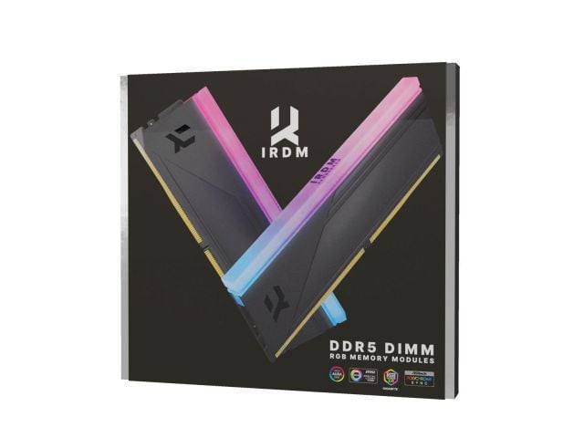 IRG-64D5L32-64GDC 2X32GB Kit DDR5 6400MHZ CL32 DIMM Soğutuculu Ram RGB