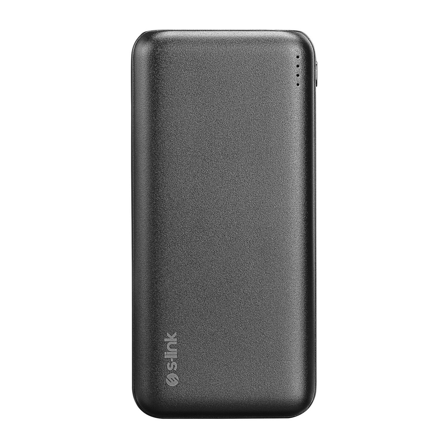 S-link G205 20000mAh Micro+Type-C+USB PD20W+QC3.0 18W Siyah Taşınabilir Pil Şarj Cihazı Powerbank