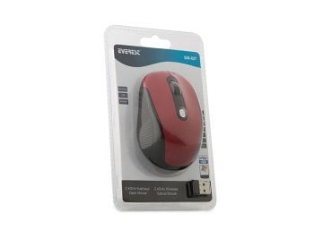 Everest Sm-527 Usb Kırmızı Kablosuz Nano Wireless Mouse