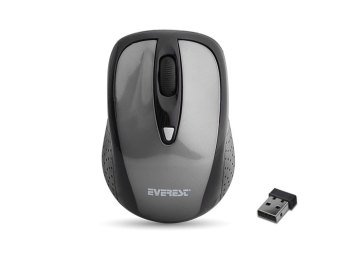 Everest SM-901 Gri 2.4Ghz Optik Kablosuz Mouse