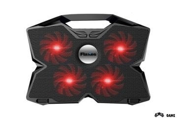 Flaxes FN-3280 Gaming 11-17,3' Tutacaklı Kırmızı Ledli Notebook Soğutucu...Led Kontrol Tuşlu