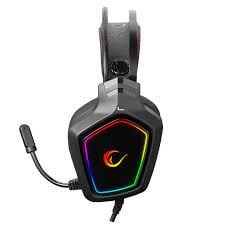 Rampage X-RANGER Siyah 7.1 Surround Sound System RGB Ledli Mikrofonlu Oyuncu Kulaklığı