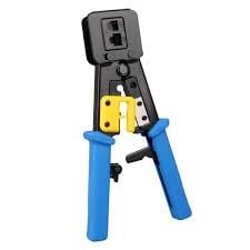 POWERMASTER PM-24017 RJ11 - RJ45 YENİ NESİL AÇIK UÇLU EZ RJ45 İKİLİ ÇAKMA PENSE
